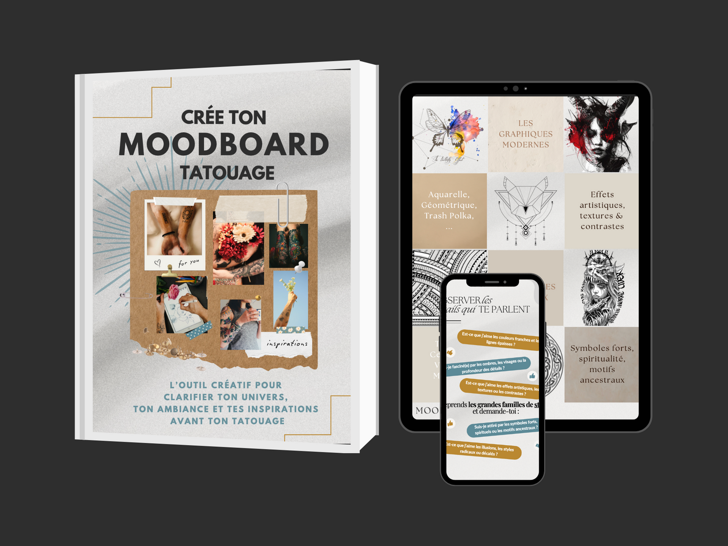 👉 Pack Complet : 5 Guides Tatouage + Oracle exclusif [119 pages + 22 cartes]
